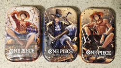 One Piece TCG: Vol 2 Tin Pack Set of 3 TS-02 OP-13 BRAND NEW SEALED & FAST SHIP - Image 1