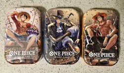 One Piece TCG: Vol 2 Tin Pack Set of 3 TS-02 OP-13 BRAND NEW SEALED & FAST SHIP - Image 3