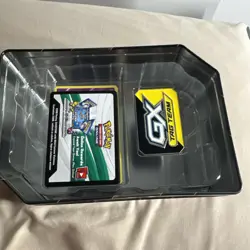 Pokemon GX Tag Team Tin Celebi & Venusaur EMPTY TIN with cards - Image 2