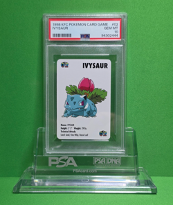 POKEMON 1998 KFC CARD GAME SET OF 6 WITH CHARIZARD & PIKACHU ALL PSA 10'S - Image 3
