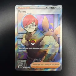Pokemon TCG Penny Scarlet & Violet Holo Ultra Rare Card 239/198 - Image 1