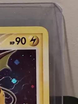 Pokemon RAICHU Card 15/123 HOLO Rare Mysterious Treasures MP Moderate Play TCG - Image 3