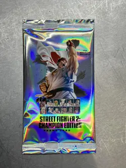 Street Fighter 2: Champion Edition Promo Card PSA Magazine Exclusive Pack SEALED - Image 1