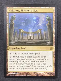 MTG Magic Nykthos, Shrine to Nyx 223 Theros Regular Rare - MP/LP - Image 1