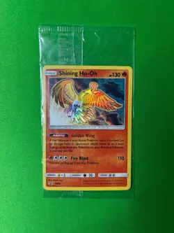 POKEMON SEALED SHINING HO-OH SM70 SHINING LEGENDS PROMO - Image 1