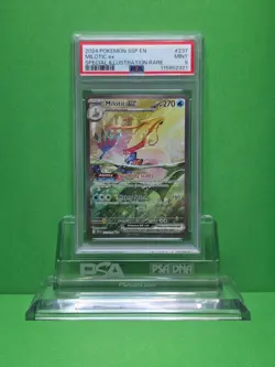 POKEMON 2024 SURGING SPARKS MILOTIC EX SPECIAL ILLUSTRATION RARE 237 PSA 9 - Image 1