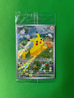 POKEMON SEALED PIKACHU 088 ADVENTURE CHEST PROMO - Image 1