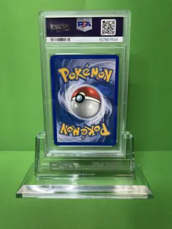 2002 POKEMON EXPEDITION 21 NINETALES-REVERSE FOIL PSA 8 - Image 2
