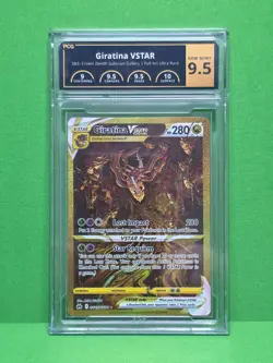 POKEMON 2023 CROWN ZENITH GIRATINA VSTAR GALARIAN GALLERY FULL ART GG69 PCG 9.5 - Image 1
