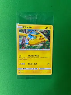 POKEMON SEALED PIKACHU SM04 TARGET NON HOLO PROMO - Image 1