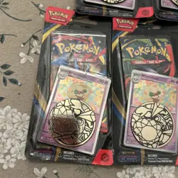 Seven (7) Pokemon Mega Evolution Phantasmal Flames Booster Packs - Image 2