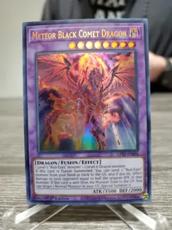 Meteor Black Comet Dragon GFTP-EN096 Ultra Rare 1st Edition Lp Yugioh - Image 1