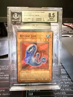 Revival Jam - LON-006 - Super Rare - 1st Edition Labyrinth of Nightmare Yu-Gi-Oh - Image 1