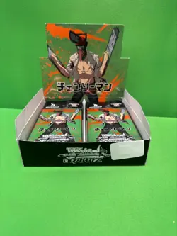 Bushiroad Weiss Schwarz Chainsaw Man Booster Packs Total of 12 - Image 1