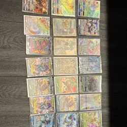 Pokemon TCG Holo Cards Lot 20 English Standard Size Collectible - Image 1