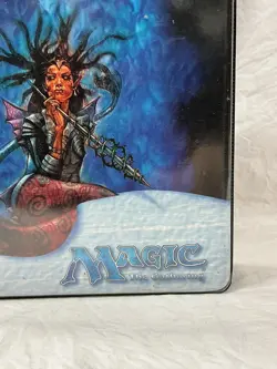 Magic the Gathering Ice Age Alliances Card Binder Good Shape! - Image 3