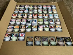 Dragon Ball Z CCG TCG Saiyan Saga 54 Card Lot Score 2000 TV Anime Manga Series - Image 1