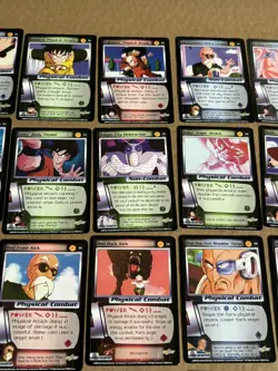Dragon Ball Z CCG TCG Saiyan Saga 54 Card Lot Score 2000 TV Anime Manga Series - Image 3