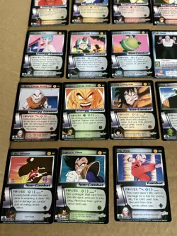 Dragon Ball Z CCG TCG Saiyan Saga 54 Card Lot Score 2000 TV Anime Manga Series - Image 5