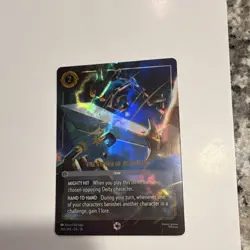 Disney Lorcana The Sword of Hercules Foil Item Card Hercules 240/204 - Image 1