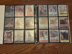 One Piece TCG Binder Collection a bunch of finalist cards, pre-releases and more - Image 4