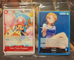 One Piece CCG Promo Card Lot (3 of each card) *FACTORY SEALED* NEW - Image 3