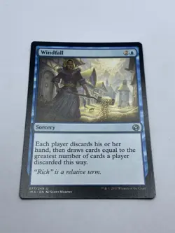 Windfall - Iconic Masters - MTG - UNC - Magic the Gathering - Image 2