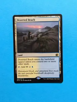 Deserted Beach / Verlassener Strand # MID Magic MTG - Image 1