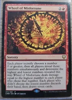 Wheel of Misfortune - Commander Legends - NM - Image 1