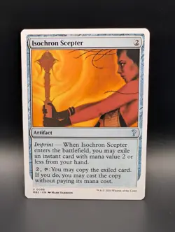 MTG - Isochron Scepter - WHITE BORDER - Artifact - MB2 #96 - UC - Image 1