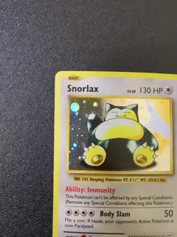 Snorlax XY179 Promo Holo VLP | Pokemon XY - Image 3