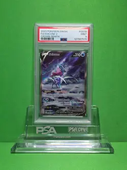 POKEMON 2023 CROWN ZENITH SUICUNE V FULL ART GG38 PSA 9 - Image 1