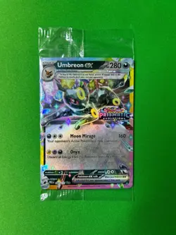 POKEMON SEALED UMBREON EX 060/131 PRISMATIC SURPRISE BOX STAMPED PROMO - Image 1