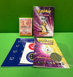Pokemon Dark Neo Destiny Theme Deck Base Set Complete Damaged Box - Image 1