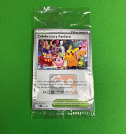 SEALED Celebratory Fanfare • NM • 2025 Ace Trainer Reward Promo • Pokemon TCG - Image 1