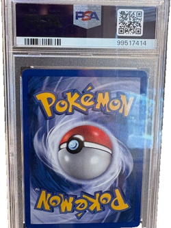 1999 POKEMON BASE SET SHADOWLESS RED CHEEKS-#58 PIKACHU PSA 8 - Image 2