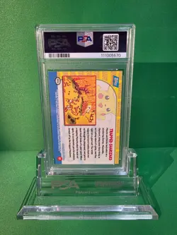 POKEMON 1999 TOPPS POKEMON THE MOVIE TRAPPED CHARIZARD FOIL # 51 PSA 8 - Image 2