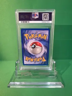 POKEMON 2003 SKYRIDGE SLUGMA REVERSE FOIL 99/144 PSA 8 - Image 2