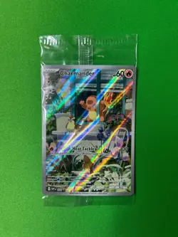 POKEMON SEALED CHARMANDER 044 OBSIDIAN FLAMES ETB PROMO - Image 1