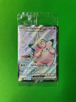 POKEMON SEALED LILLIE'S CLEFAIRY EX 195 JOURNEY TOGETHER PROMO - Image 1