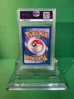 POKEMON 2004 FIRE RED & LEAF GREEN MEOWTH REVERSE FOIL 69/112 PSA 8 - Image 2