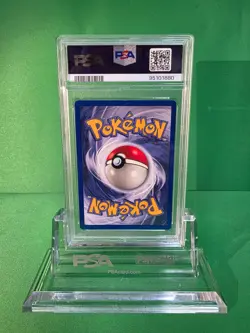1999 POKEMON SPANISH NINETALES HOLO BASE SET 1ST EDITION 12/102 PSA 8 - Image 2