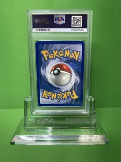 2002 POKEMON EXPEDITION 116 LARVITAR-REVERSE FOIL PSA 8 - Image 2