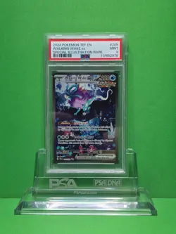 POKEMON 2024 TEMPORAL FORCES WALKING WAKE EX SPECIAL ILLUSTRATION RARE 205 PSA 9 - Image 1