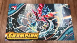 Official Play! Tera Dragapult Pokemon TCG League Cup Champion Playmat - Image 1
