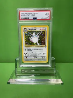 1999 POKEMON JUNGLE 16 WIGGLYTUFF-HOLO PSA 9 - Image 1