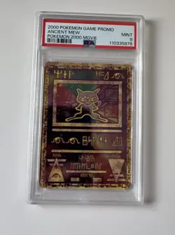 Ancient Mew Pokemon TCG 2000 Movie Promo Card PSA 9 Mint Condition - Image 1