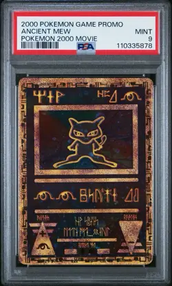 Ancient Mew Pokemon TCG 2000 Movie Promo Card PSA 9 Mint Condition - Image 2