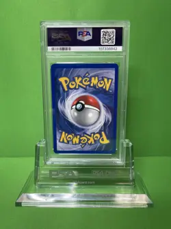 2002 POKEMON LEGENDARY COLLECTION 14 JOLTEON-HOLO PSA 8 - Image 2