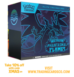 Pokemon Mega Evolution Phantasmal Flames Elite Trainer Box ETB - Image 1